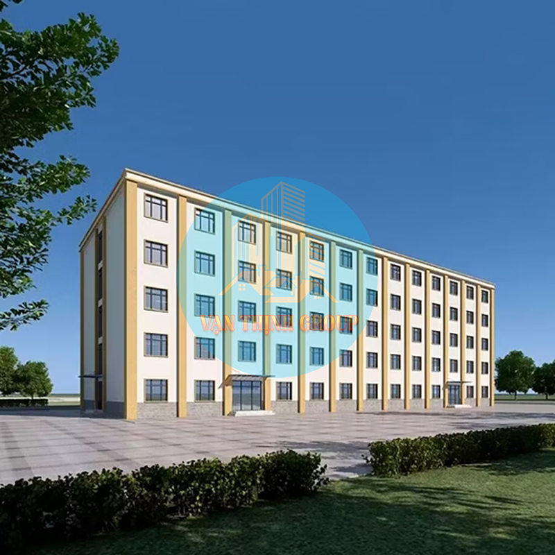 Căn hộ chung cư cao cấp bằng bê tông đúc sẵn