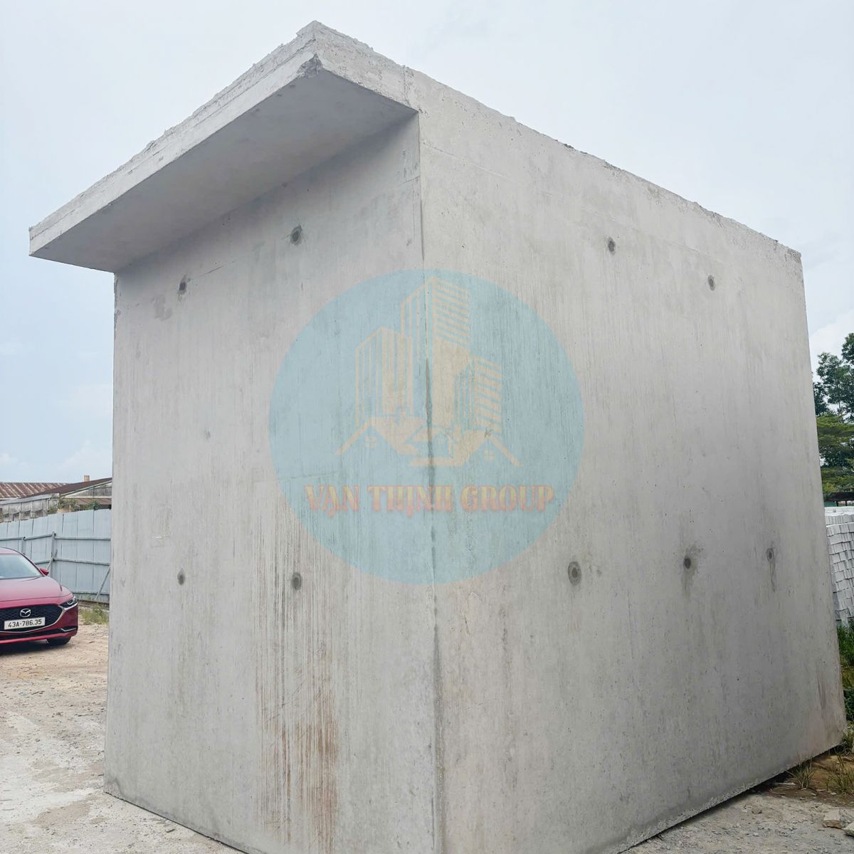 nhà bê tông đúc sẵn