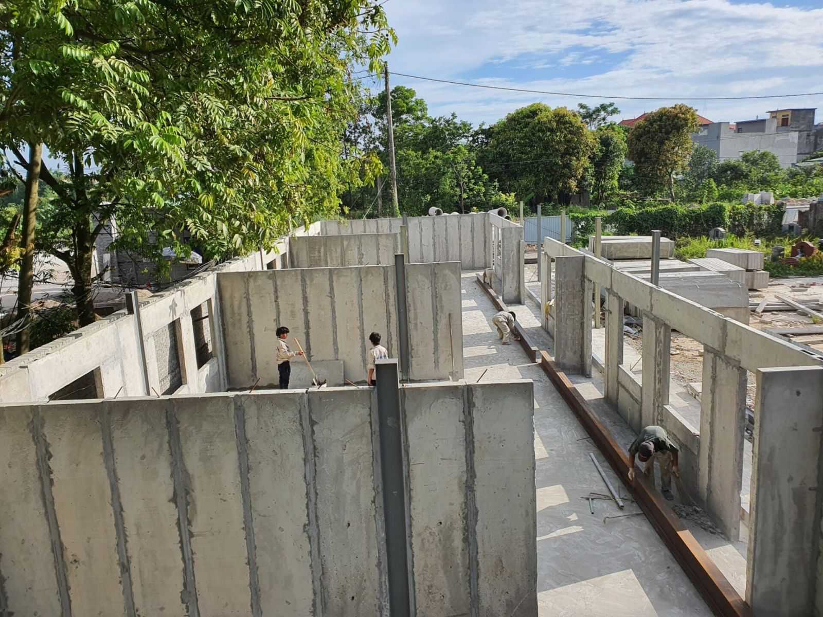 tấm bê tông đúc sẵn