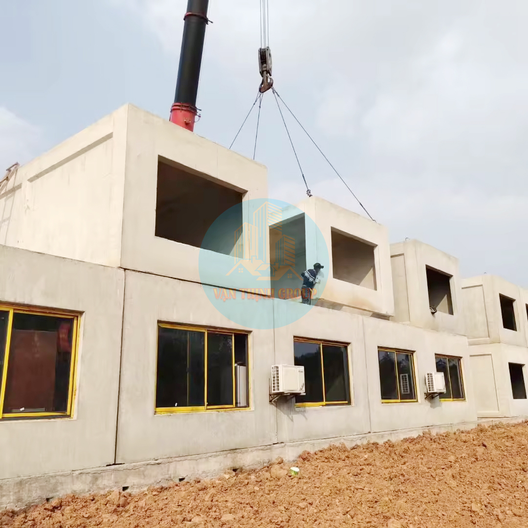 Căn hộ bằng bê tông đúc sẵn